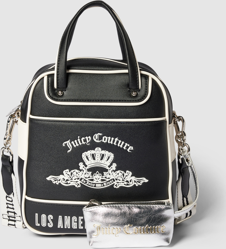 Czarna torebka Juicy Couture średnia matowa do ręki
