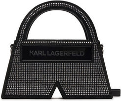 Czarna torebka Karl Lagerfeld matowa