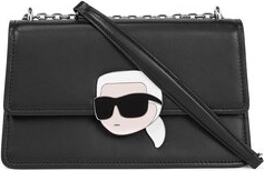 Czarna torebka Karl Lagerfeld matowa mała