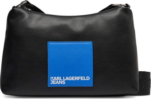 Czarna torebka Karl Lagerfeld na ramię