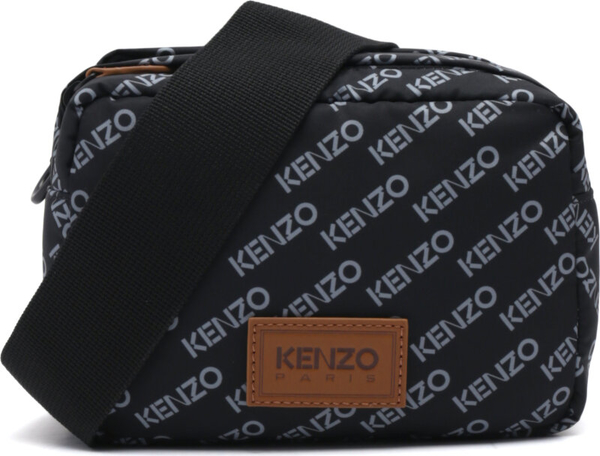 Czarna torebka Kenzo na ramię średnia