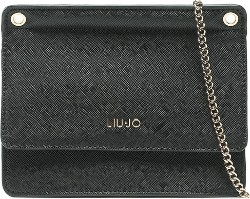 Czarna torebka Liu-Jo na ramię mała matowa