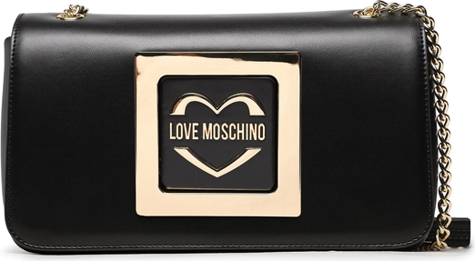 Czarna torebka Love Moschino mała matowa