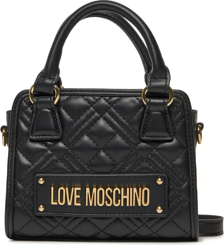 Czarna torebka Love Moschino na ramię duża