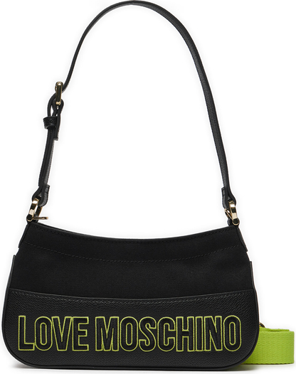 Czarna torebka Love Moschino na ramię matowa