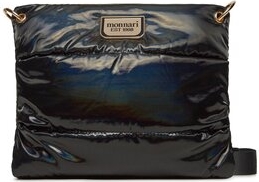 Czarna torebka Monnari lakierowana średnia