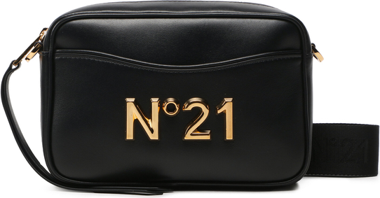 Czarna torebka N°21 w młodzieżowym stylu
