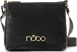 Czarna torebka NOBO matowa w młodzieżowym stylu na ramię