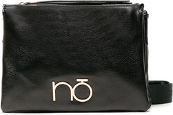 Czarna torebka NOBO na ramię w młodzieżowym stylu średnia