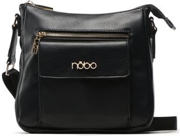 Czarna torebka NOBO w młodzieżowym stylu matowa