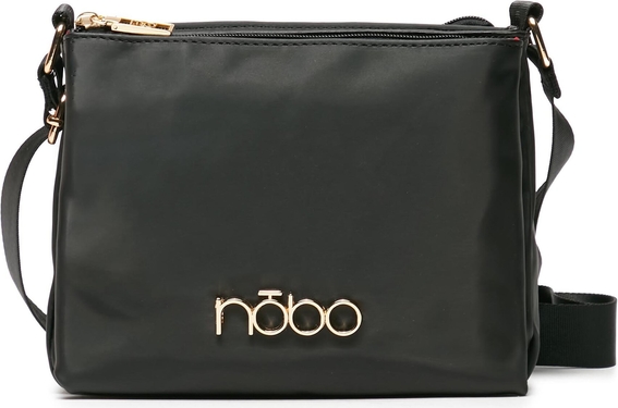 Czarna torebka NOBO w młodzieżowym stylu na ramię