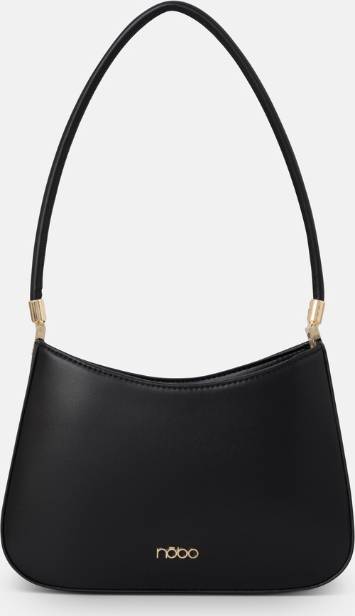 Czarna torebka NOBO w stylu glamour na ramię