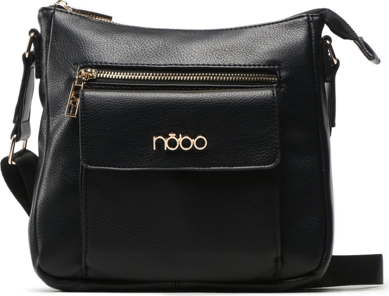 Czarna torebka NOBO z aplikacjami matowa