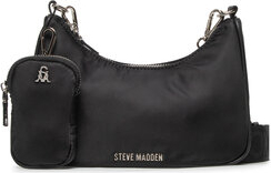Czarna torebka Steve Madden matowa w młodzieżowym stylu na ramię