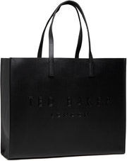 Czarna torebka Ted Baker na ramię matowa