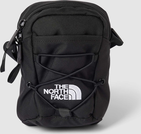 Czarna torebka The North Face średnia na ramię w stylu glamour