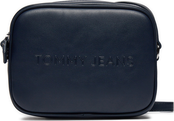 Czarna torebka Tommy Jeans matowa na ramię średnia