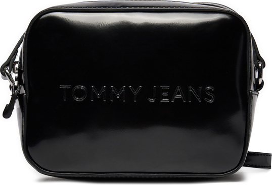 Czarna torebka Tommy Jeans matowa średnia