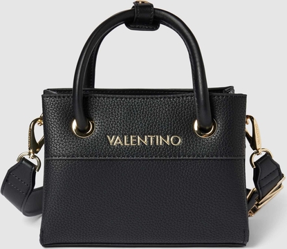 Czarna torebka Valentino Bags matowa do ręki