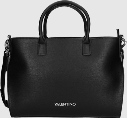 Czarna torebka Valentino by Mario Valentino do ręki matowa duża