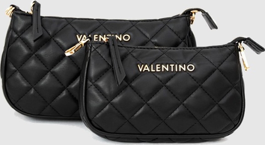 Czarna torebka Valentino by Mario Valentino mała matowa na ramię