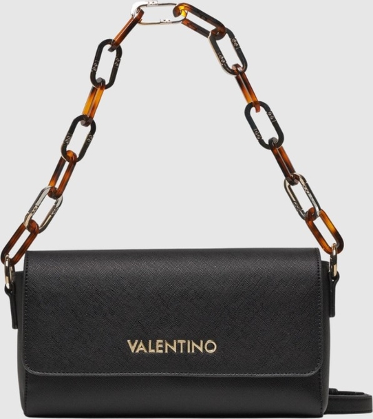 Czarna torebka Valentino by Mario Valentino matowa mała w stylu glamour