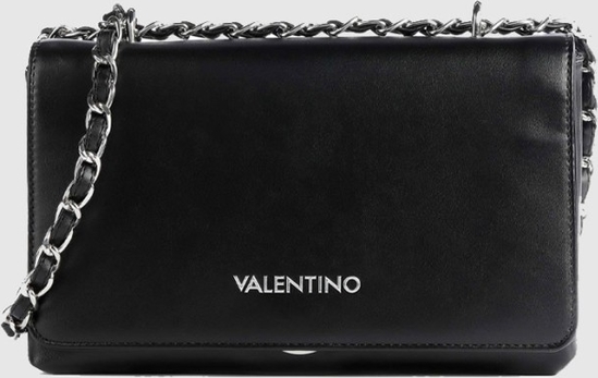 Czarna torebka Valentino by Mario Valentino na ramię średnia