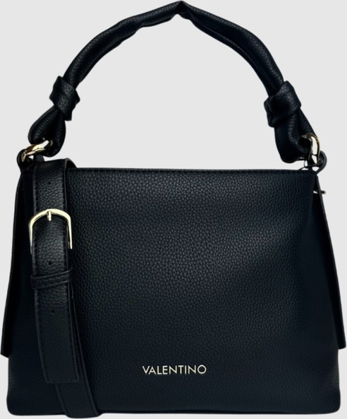 Czarna torebka Valentino by Mario Valentino na ramię w stylu glamour