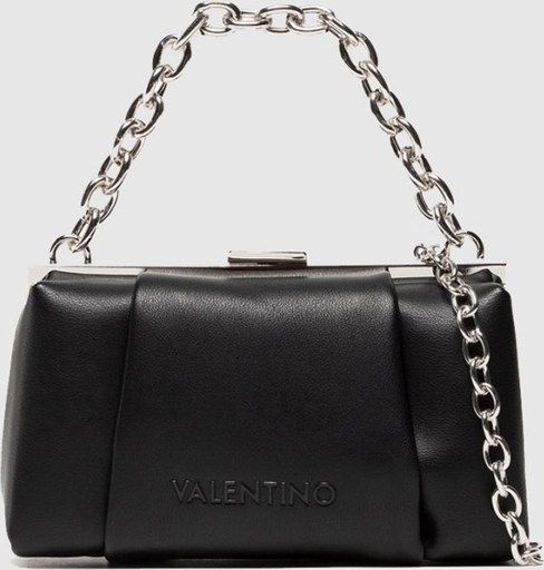 Czarna torebka Valentino by Mario Valentino na ramię w stylu glamour mała