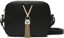 Czarna torebka Valentino matowa w młodzieżowym stylu na ramię