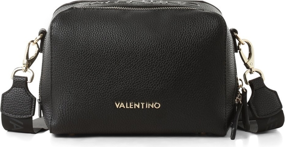Czarna torebka Valentino na ramię w młodzieżowym stylu matowa