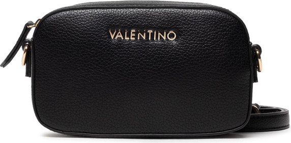 Czarna torebka Valentino w młodzieżowym stylu na ramię średnia