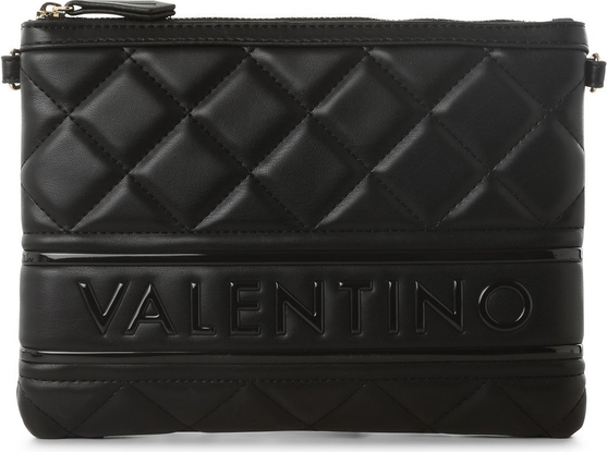 Czarna torebka Valentino w wakacyjnym stylu ze skóry