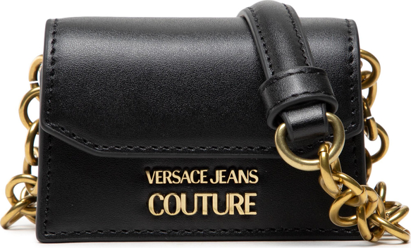 Czarna torebka Versace Jeans na ramię mała