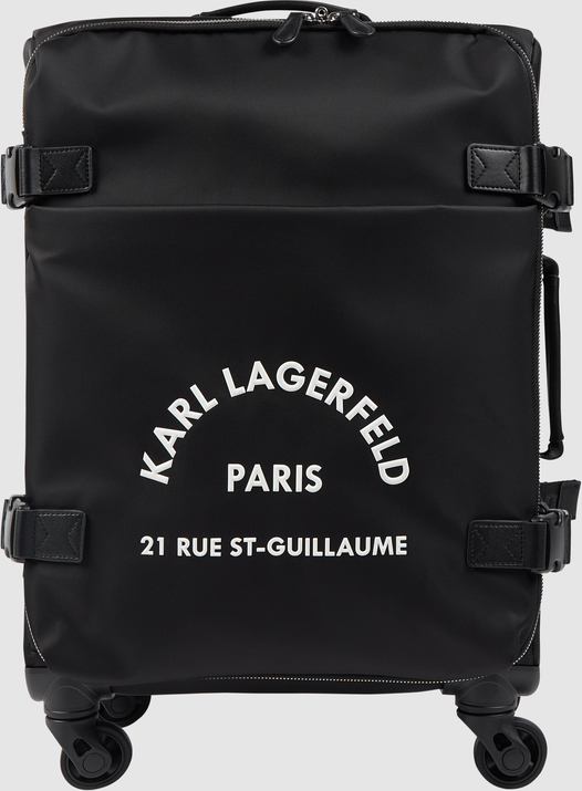 Czarna walizka Karl Lagerfeld