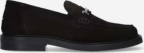 Czarne buty answear.com z płaską podeszwą