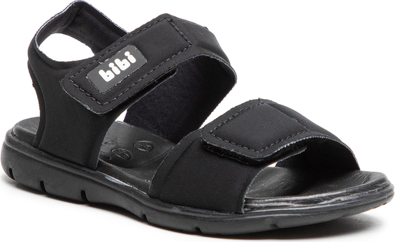 Czarne buty dziecięce letnie Bibi dla chłopców
