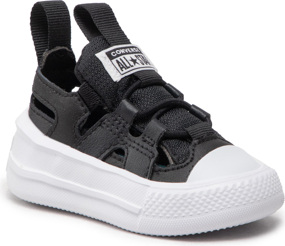 Czarne buty dziecięce letnie Converse