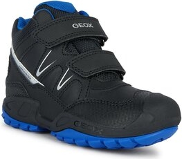 Czarne buty dziecięce zimowe Geox