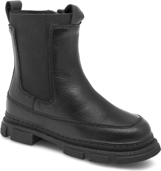 Czarne buty dziecięce zimowe Lasocki Kids dla chłopców