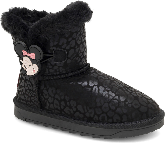 Czarne buty dziecięce zimowe Mickey&Friends