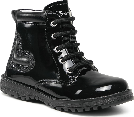 Czarne buty dziecięce zimowe Primigi