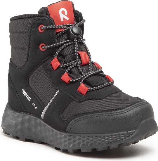 Czarne buty dziecięce zimowe Reima