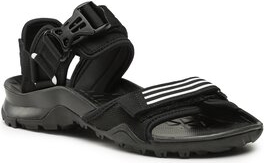 Czarne buty letnie męskie Adidas w sportowym stylu