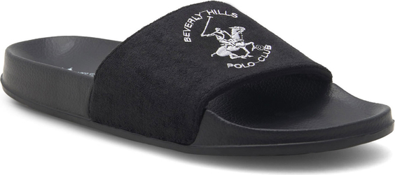 Czarne buty letnie męskie Beverly Hills Polo Club w sportowym stylu