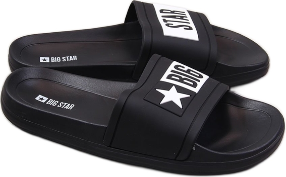 Czarne buty letnie męskie Big Star