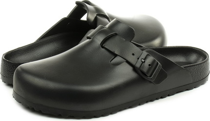 Czarne buty letnie męskie Birkenstock w stylu casual