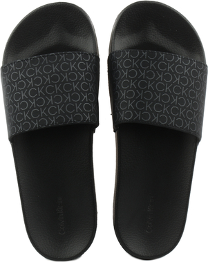 Czarne buty letnie męskie Calvin Klein w sportowym stylu
