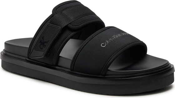 Czarne buty letnie męskie Calvin Klein w stylu casual