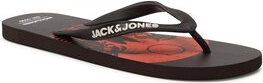 Czarne buty letnie męskie Jack & Jones
